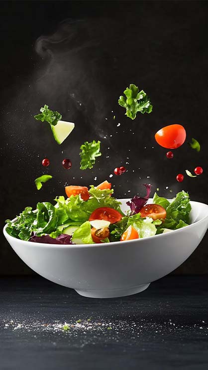 Study materials and desk setup