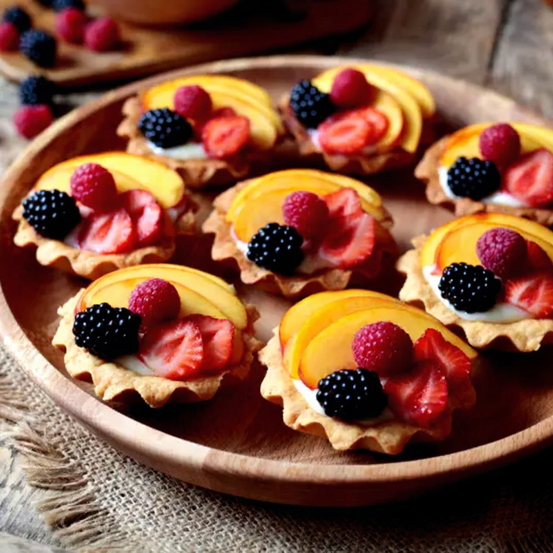 Fruit Custard with Nuts and Chia Seeds