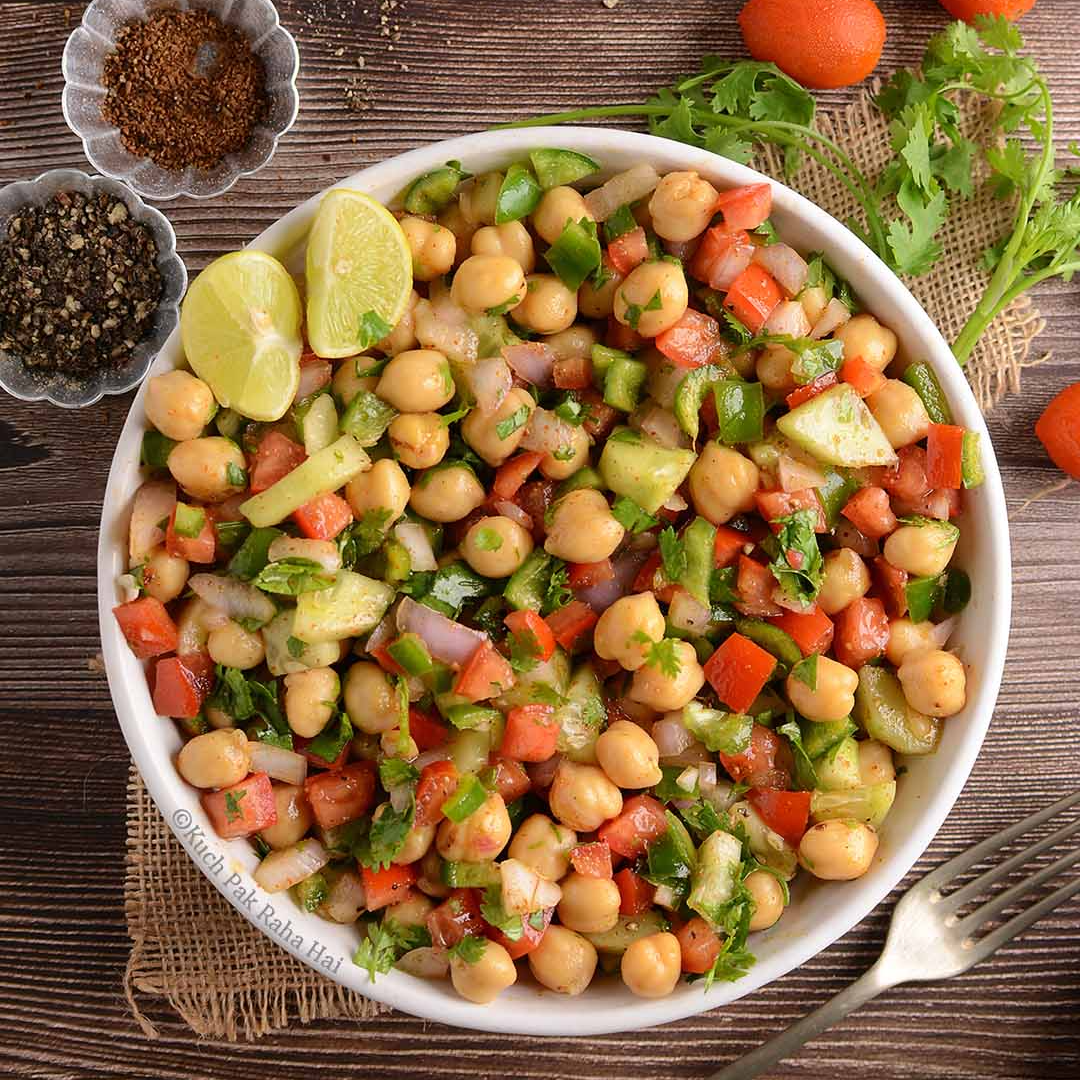 Boiled Channa Salad