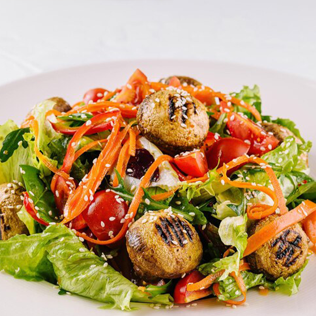 Grilled Mushroom Salad
